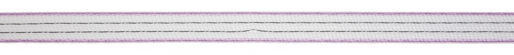 TopLine Weidezaunband 20 mm, 200 m Rolle, weiß/pink
