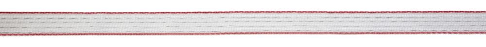 TopLine Plus Weidezaunband, 20 mm, weiß/ rot, 400 m