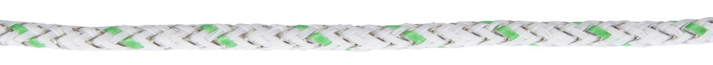 Premium Ultra Weidezaunseil 5,5 mm, 400 m Rolle, weiß/ grün