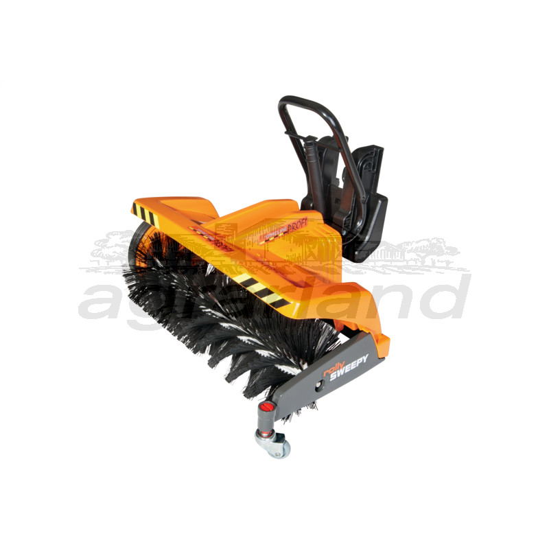 Rolly Toys Kehrmaschine Sweepy, orange, für Unimog Trettraktor