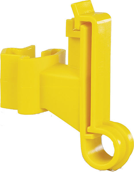 Breitband-Isolator für T-Pfosten, gelb (25 Stück / Pack)