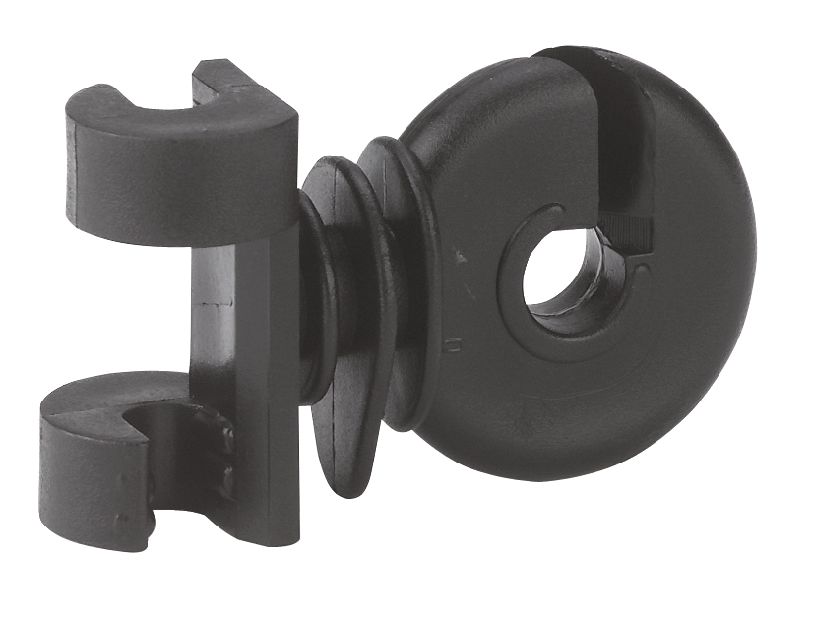Zusatzisolator Clip für Federstahlpfahl rund 25 Stück/ Pack