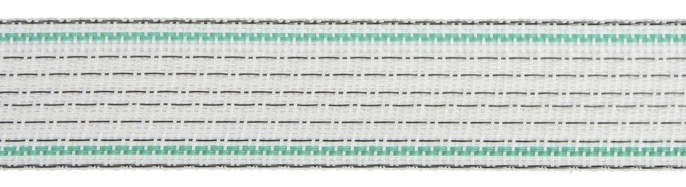 Premium Plus Weidezaunband 40,0 mm, 200 m, weiß/ grün