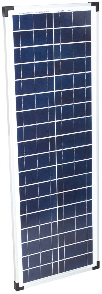 Solarmodul 100 Watt inkl. Laderegler, ohne Halter für Akkukasten 