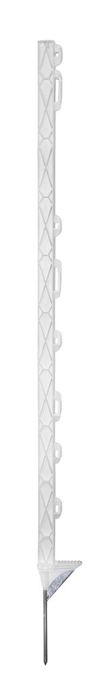 Kunststoffpfahl Titan PLUS mit Metall-Trittverstärkung, 1,10 m, weiß, 5 Stück/ Pack