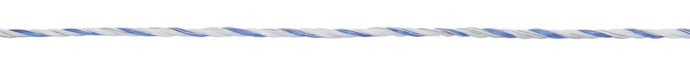TopLine Plus Weidezaunlitze 200 m Rolle, weiß/ blau