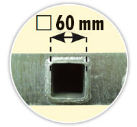 Rammer für Hartholzpfähle 50 x 50 mm