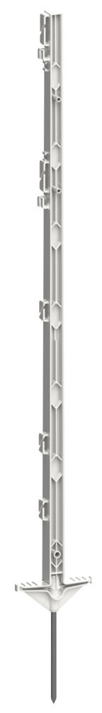 Kunststoffpfahl Classic, 1,05 m, weiß, 5 Stück/ Pack