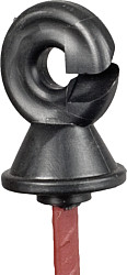 Ersatz-Kopfisolator mit Ring, für runde Pfähle d= 7 mm (25 Stück / Pack)