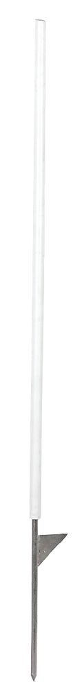 Kunststoffpfahl Vollmaterial, 1,08 m, weiß, 10 Stück/ Pack 